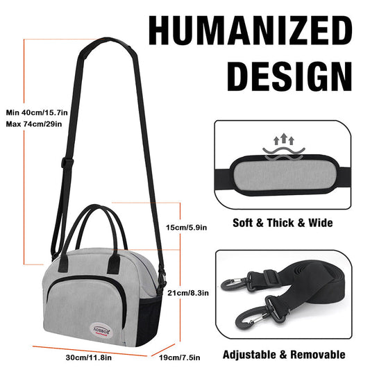 AOSBOS Insulated Lunch Bag – High-Quality, Affordable, and Stylish
