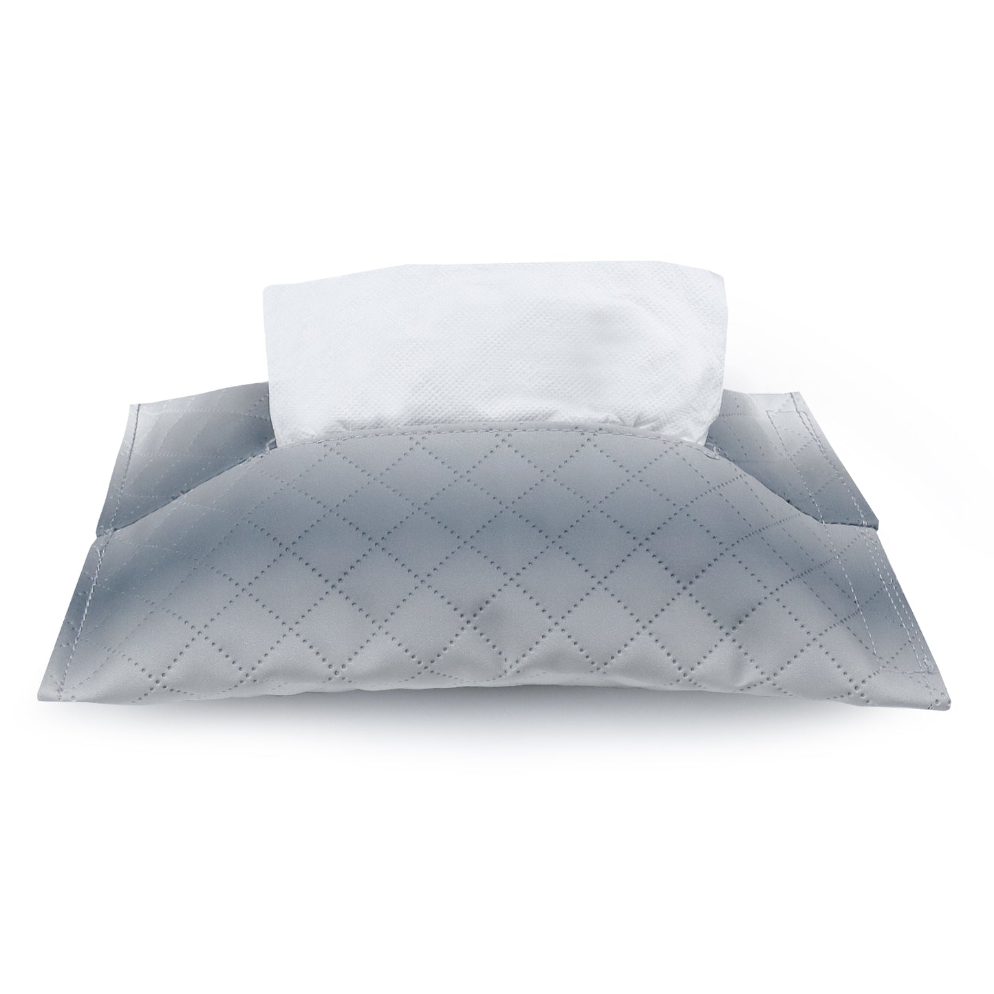 Aosbos PU Leather Tissue Box Cover - Rectangle Tissue Holder, Car Tissue Dispenser, Toilet Paper Organizer - Aosbos Direct