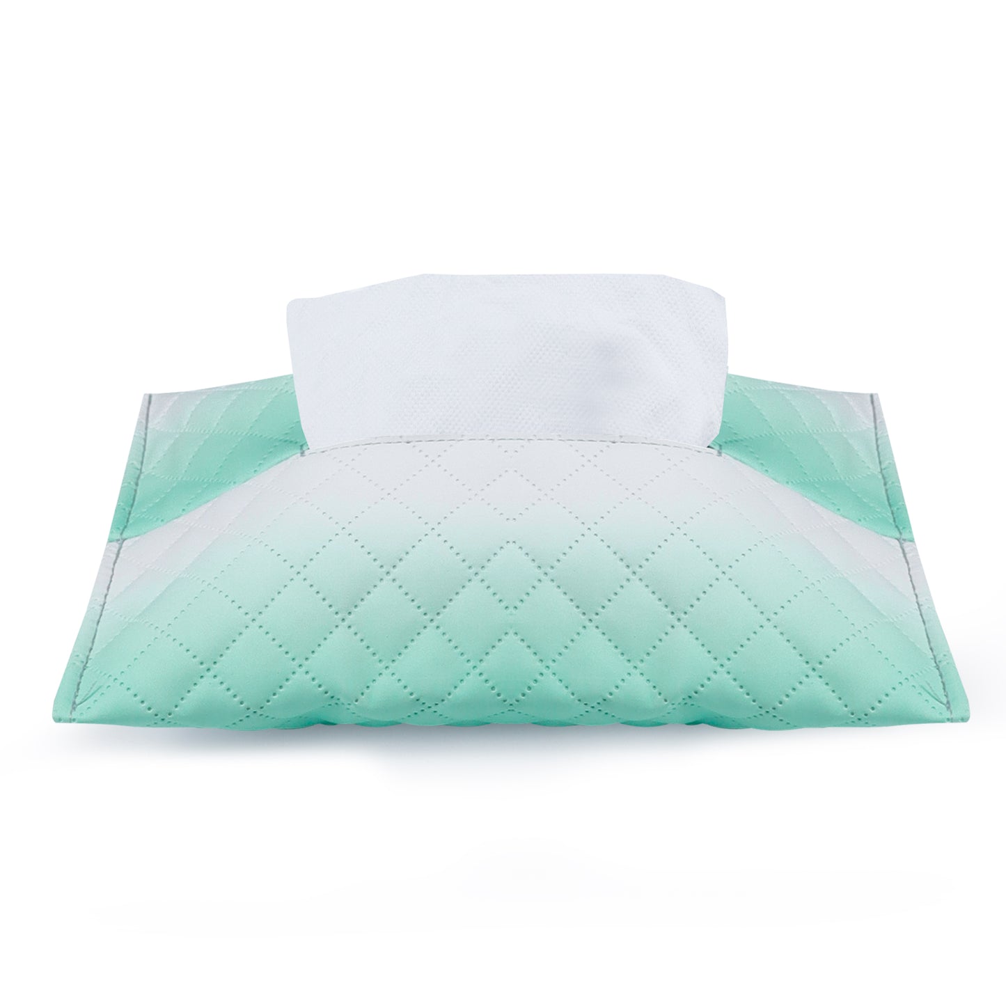 Aosbos PU Leather Tissue Box Cover - Rectangle Tissue Holder, Car Tissue Dispenser, Toilet Paper Organizer - Aosbos Direct