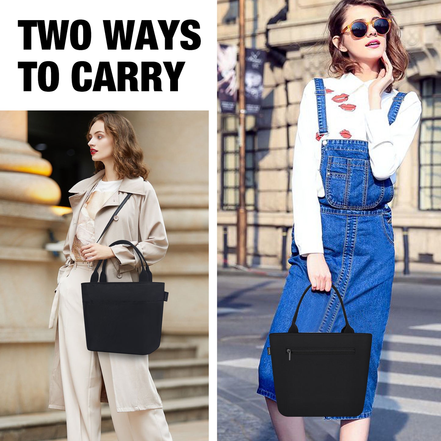 Aosbos Lunch Bag Women Insulated Lunch Bags for Adult Lunch Box for Women Meal Prep Lunch Box Cooler Lunch Tote Bag Picnic Bag Lunchbox loncheras para mujer bonitas modernas - Aosbos Direct