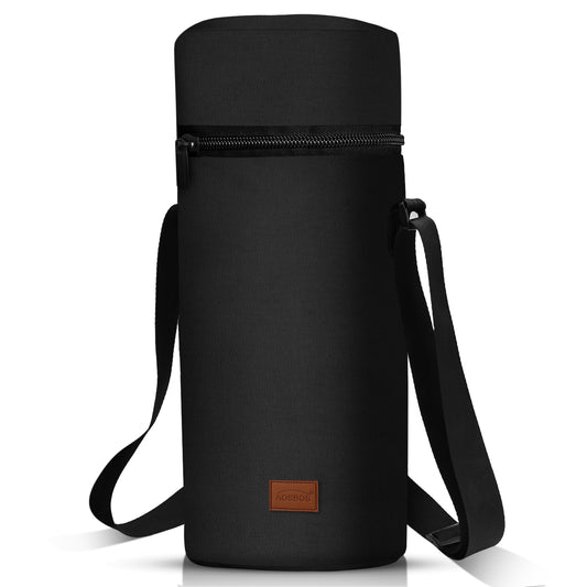 Aosbos Insulated Wine Bag Portable Cooler Tote with Shoulder Strap for Travel & Picnics - Aosbos Direct