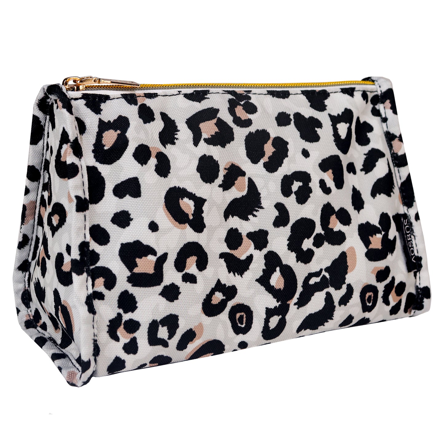 Aosbos Premium Small Makeup Bag, Compact Travel Cosmetic Pouch for Women, Black - Aosbos Direct