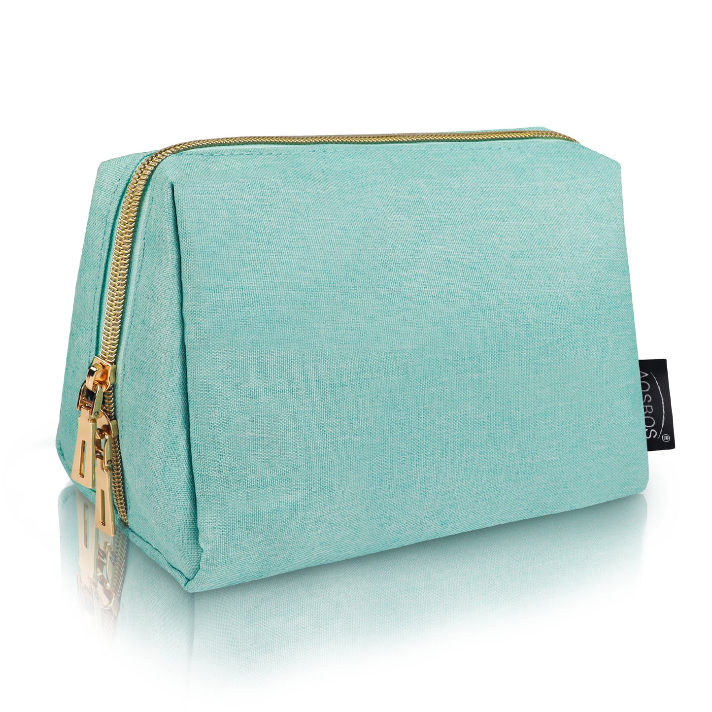 Aosbos Travel Makeup Bag - Zipper Cosmetic Pouch for Women & Girls, Essential Organizer - Aosbos Direct