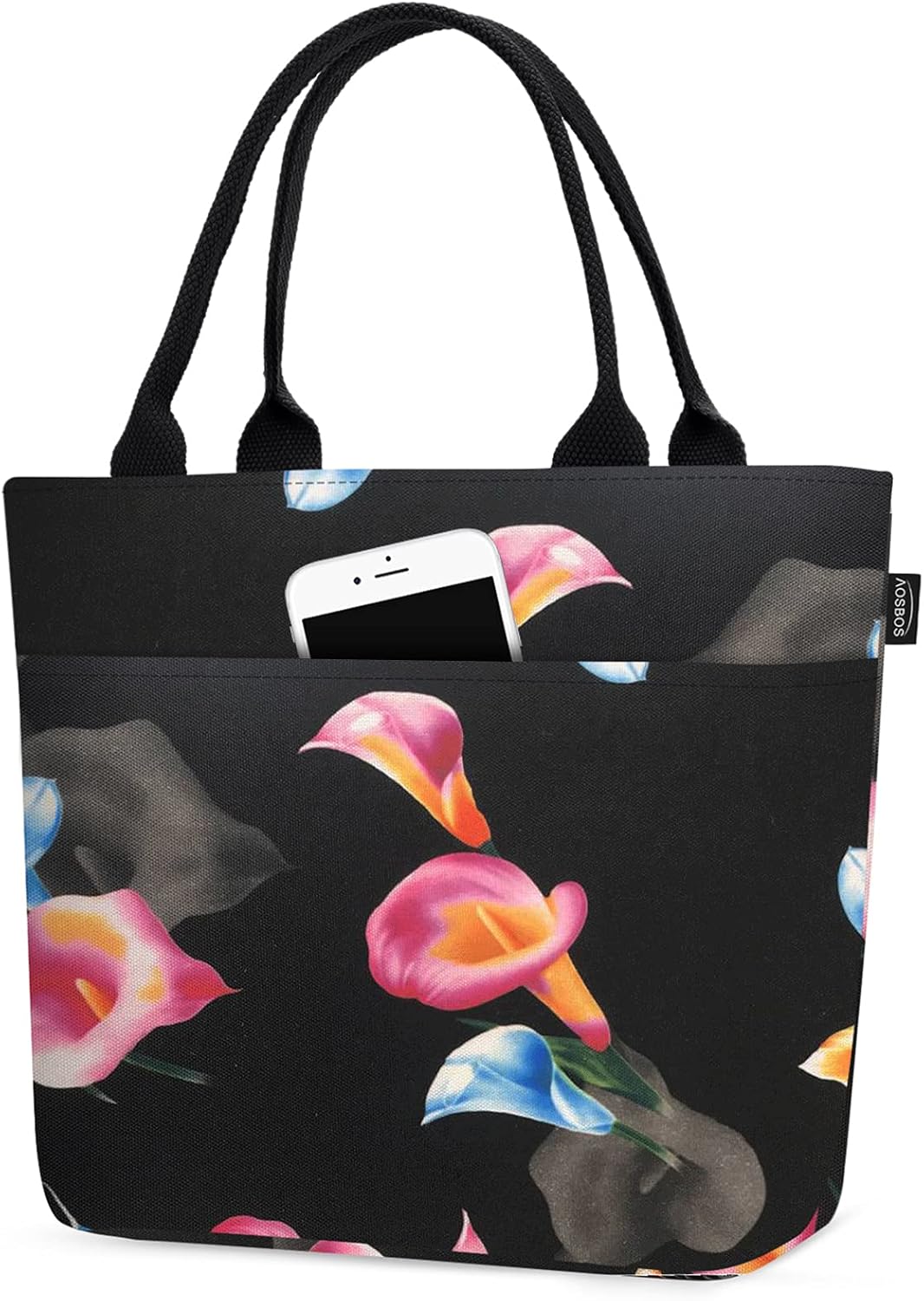 Aosbos Lunch Bag Women Insulated Lunch Bags for Adult Lunch Box for Women Meal Prep Lunch Box Cooler Lunch Tote Bag Picnic Bag Lunchbox loncheras para mujer bonitas modernas - Aosbos Direct
