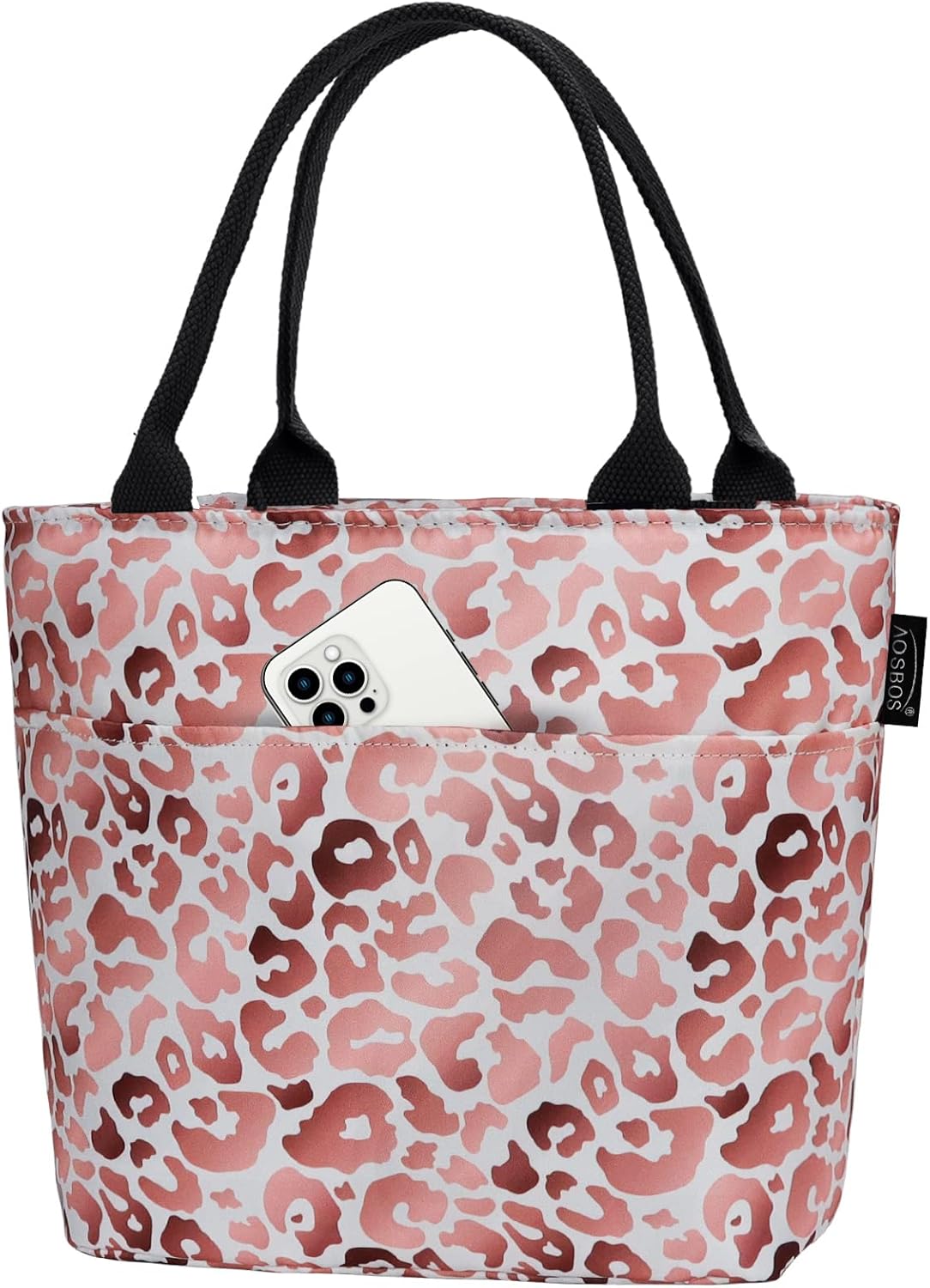 Aosbos Lunch Bag Women Insulated Lunch Bags for Adult Lunch Box for Women Meal Prep Lunch Box Cooler Lunch Tote Bag Picnic Bag Lunchbox loncheras para mujer bonitas modernas - Aosbos Direct