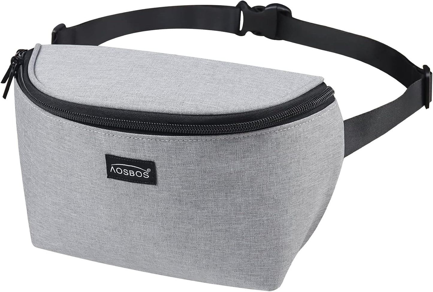 Aosbos Fanny Pack for Men & Women - Black Crossbody Waist Bag - Aosbos Direct