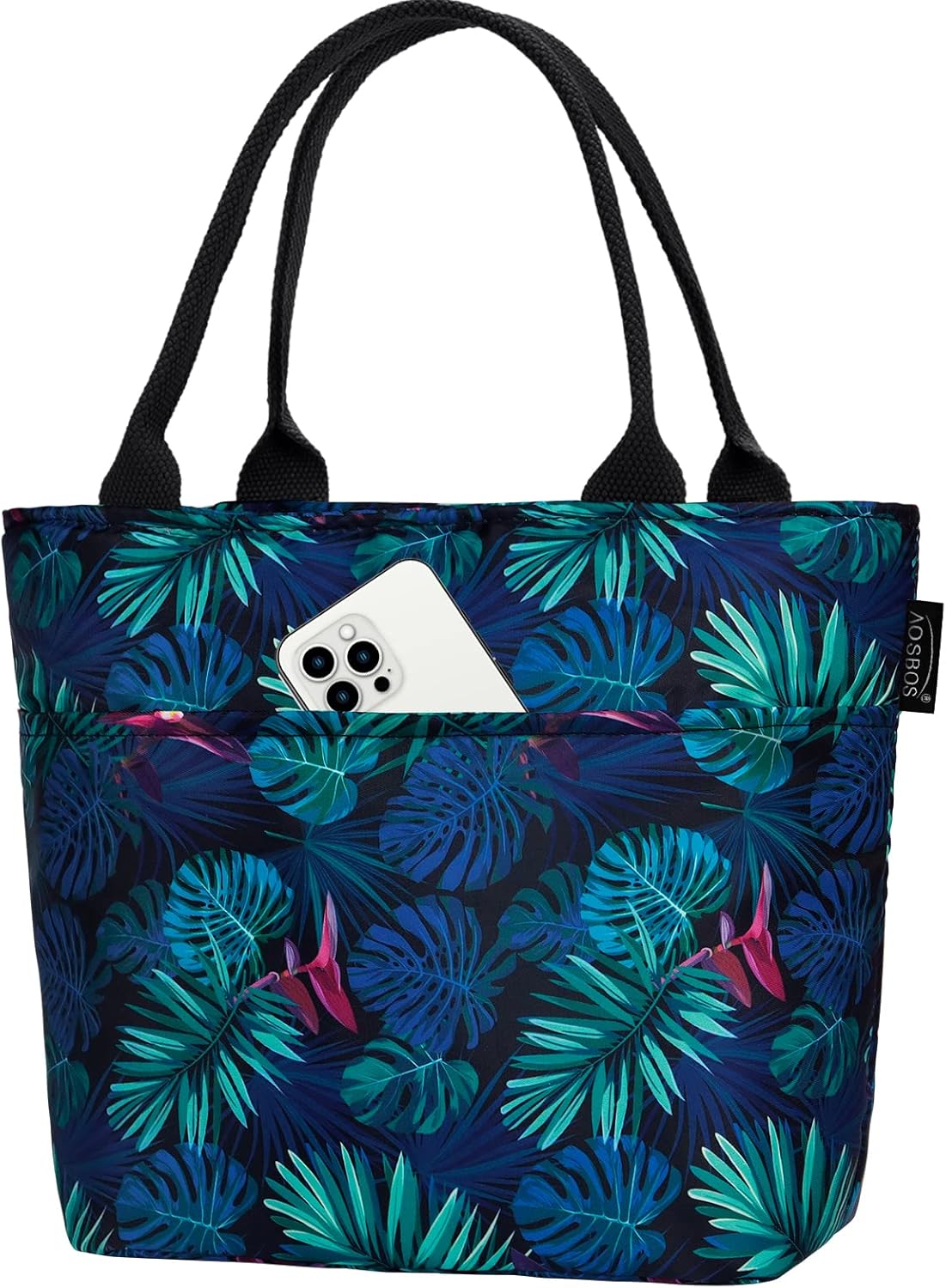 Aosbos Lunch Bag Women Insulated Lunch Bags for Adult Lunch Box for Women Meal Prep Lunch Box Cooler Lunch Tote Bag Picnic Bag Lunchbox loncheras para mujer bonitas modernas - Aosbos Direct