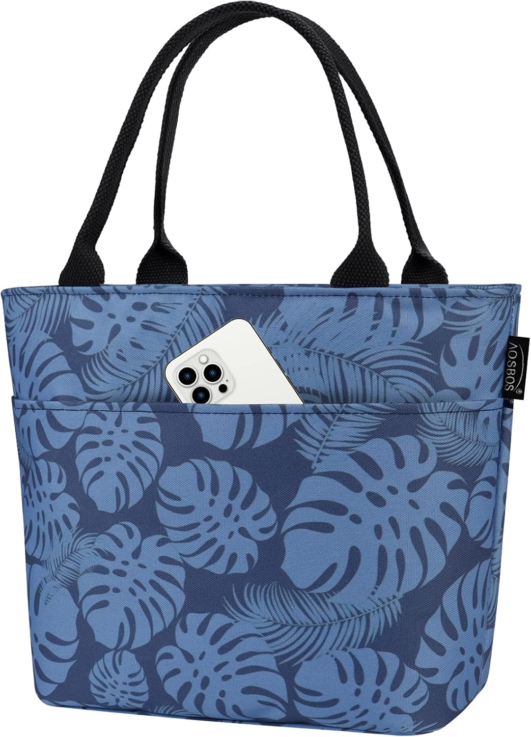 Aosbos Lunch Bag Women Insulated Lunch Bags for Adult Lunch Box for Women Meal Prep Lunch Box Cooler Lunch Tote Bag Picnic Bag Lunchbox loncheras para mujer bonitas modernas - Aosbos Direct