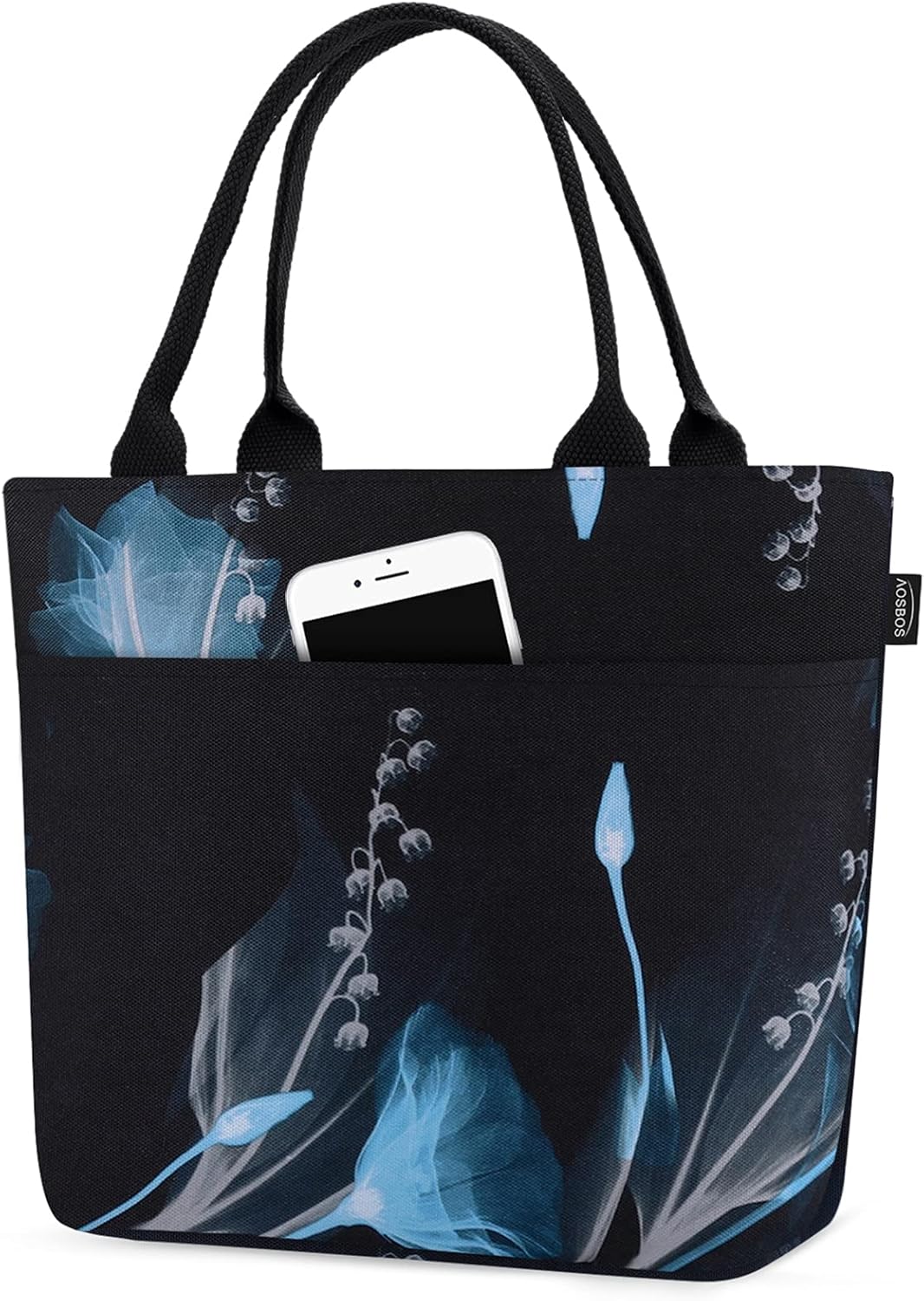 Aosbos Lunch Bag Women Insulated Lunch Bags for Adult Lunch Box for Women Meal Prep Lunch Box Cooler Lunch Tote Bag Picnic Bag Lunchbox loncheras para mujer bonitas modernas - Aosbos Direct