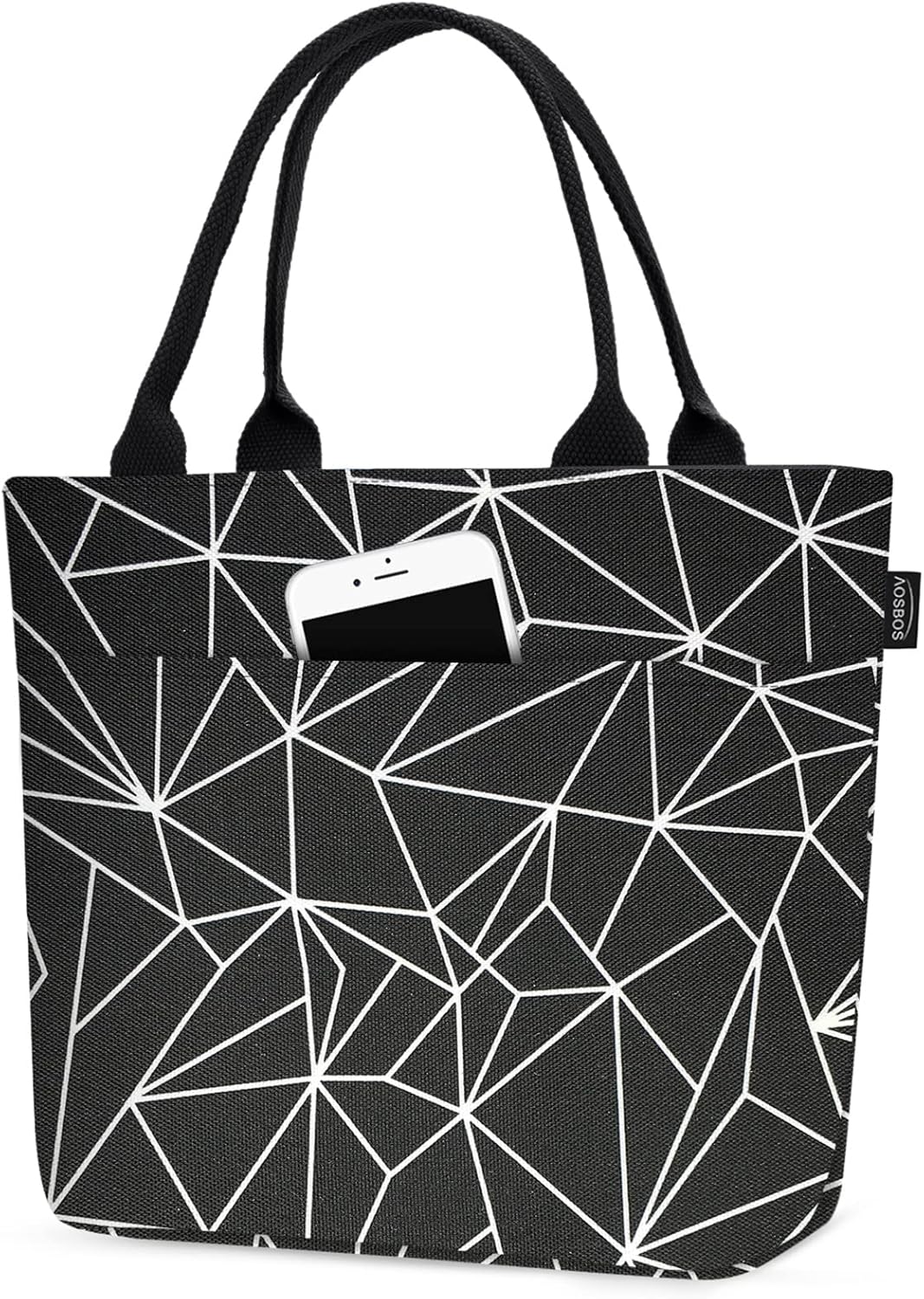 Aosbos Lunch Bag Women Insulated Lunch Bags for Adult Lunch Box for Women Meal Prep Lunch Box Cooler Lunch Tote Bag Picnic Bag Lunchbox loncheras para mujer bonitas modernas - Aosbos Direct