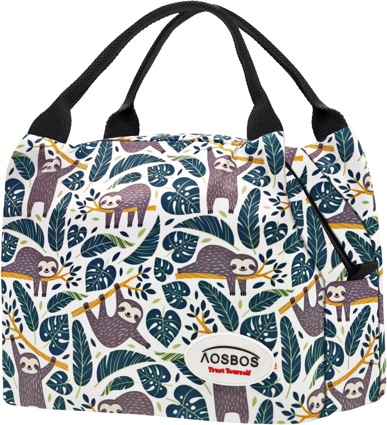 AOSBOS Insulated Lunch Bag for Women & Men - Tote Food Cooler Box - Aosbos Direct