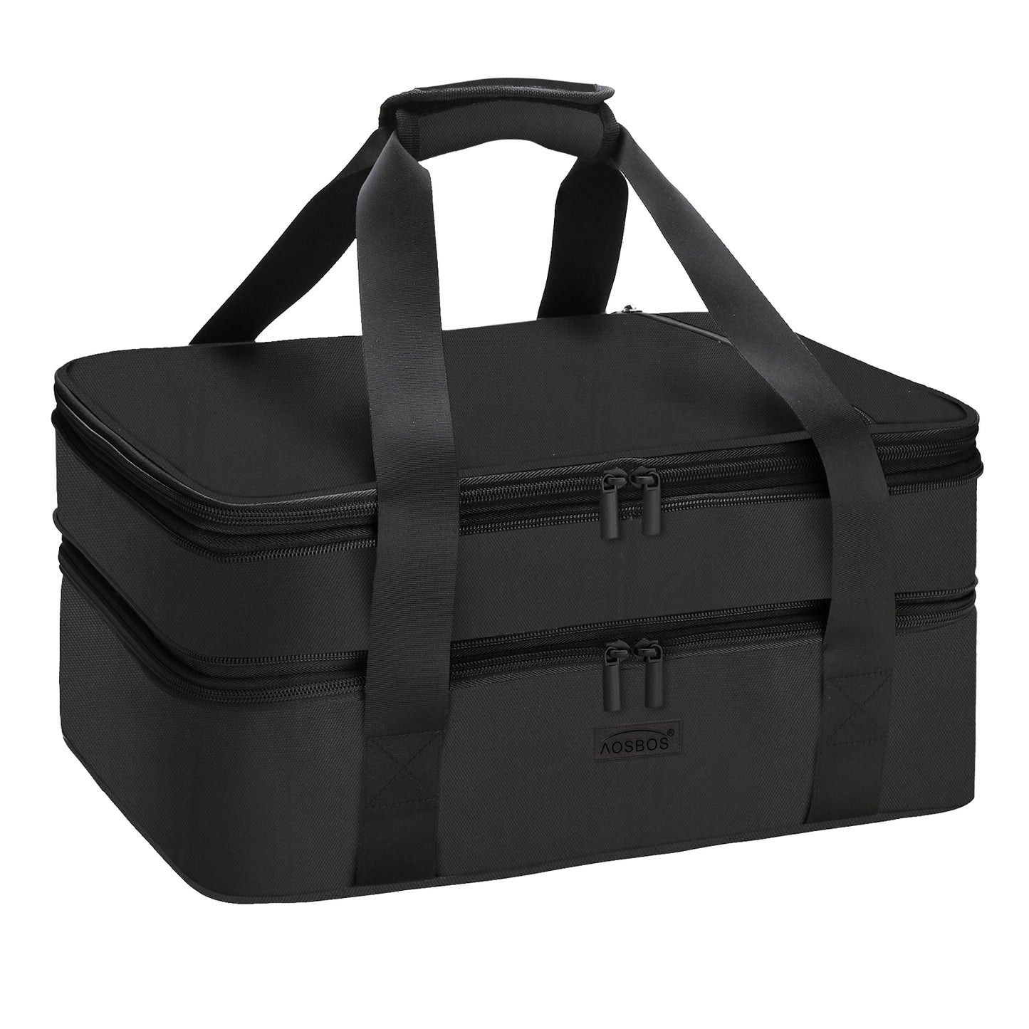 Aosbos Insulated Casserole Carrier for Hot/Cold Food, Fits 9 x 13 Inches, Expandable Food Bag - Aosbos Direct