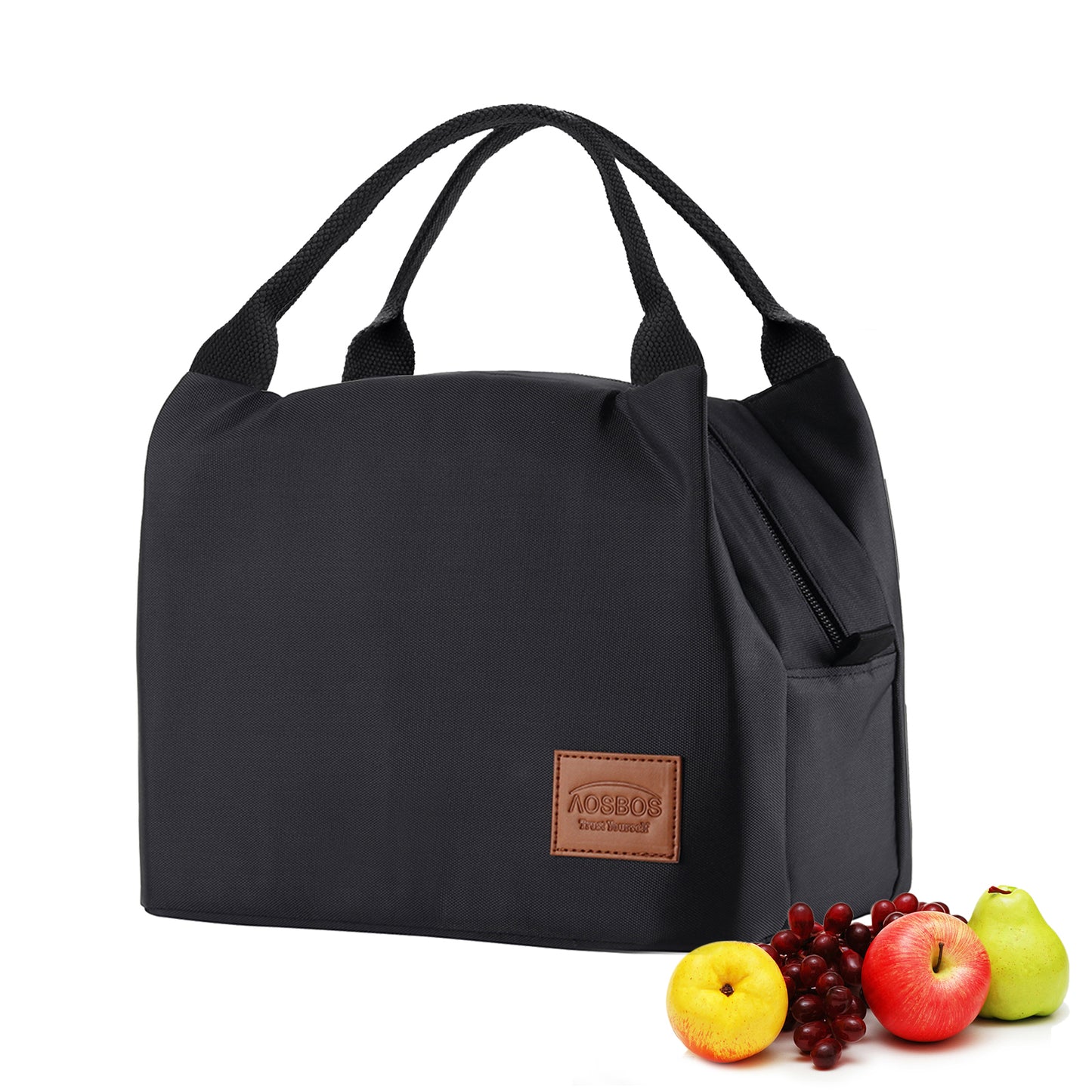 AOSBOS Insulated Lunch Bag for Women & Men - Tote Food Cooler Box - Aosbos Direct