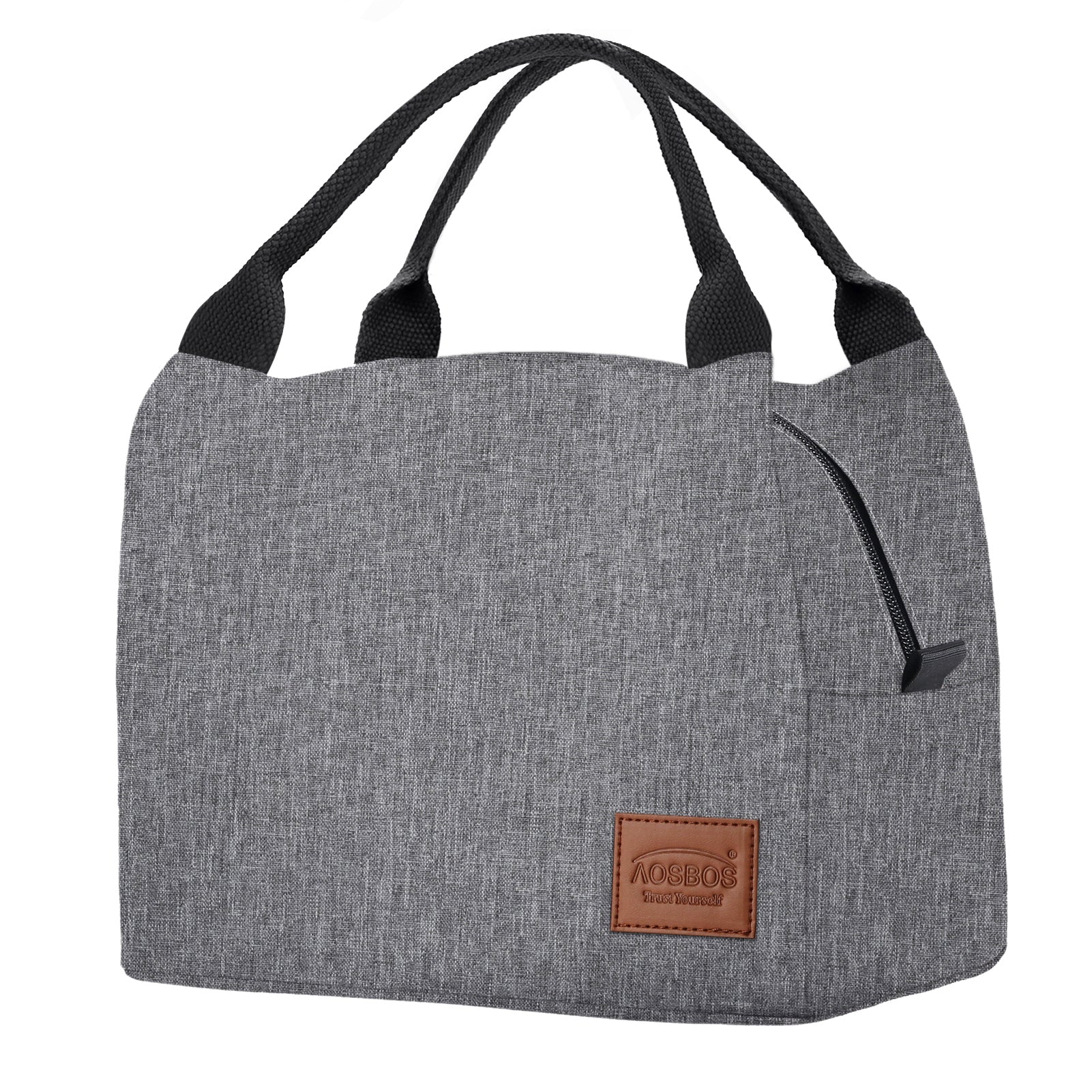 AOSBOS Insulated Lunch Bag for Women & Men - Tote Food Cooler Box - Aosbos Direct