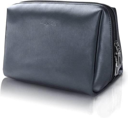 Aosbos Travel Makeup Bag - Zipper Cosmetic Pouch for Women & Girls, Essential Organizer - Aosbos Direct