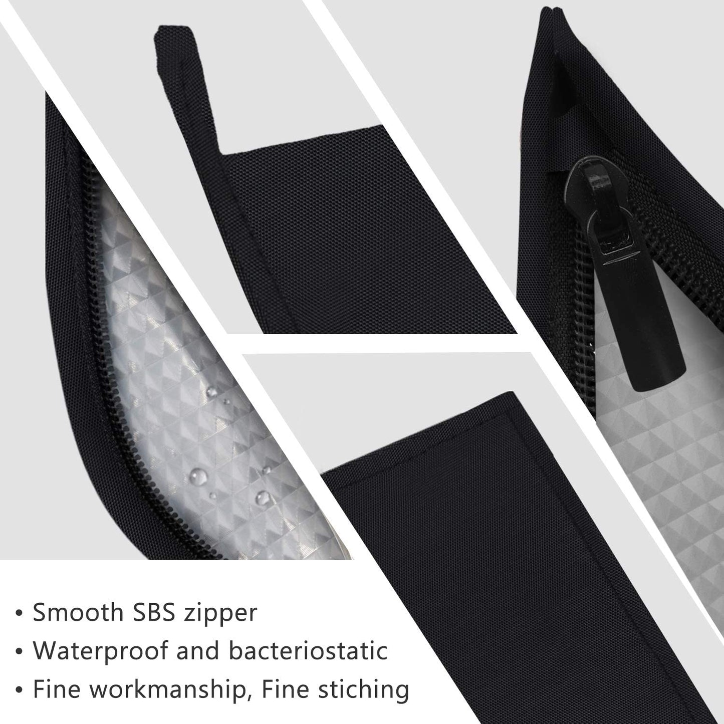 Aosbos Reusable Straws Case - Stainless Steel & Silicone Straws Pouch, Travel Utensil Set, Chopsticks Bag, Cutlery Set - Aosbos Direct