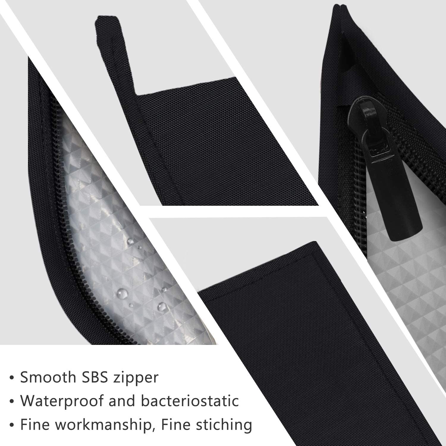 Aosbos Reusable Straws Case - Stainless Steel & Silicone Straws Pouch, Travel Utensil Set, Chopsticks Bag, Cutlery Set - Aosbos Direct