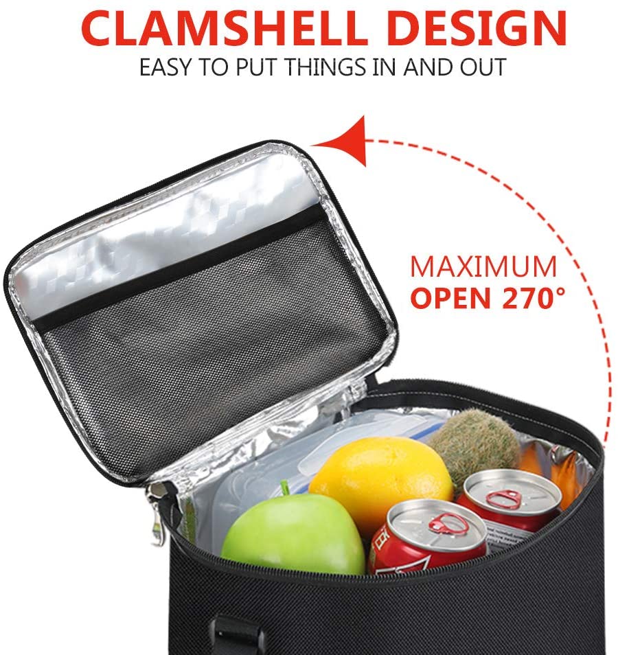 Aosbos Insulated Lunch Box 7.5L - Leakproof Cooler Bag, Reusable Adult Lunch Tote, Thermal Bento Bag - Aosbos Direct