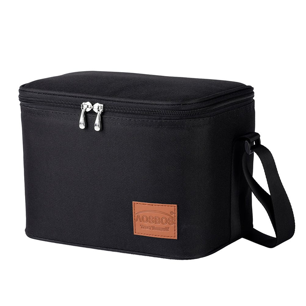 Aosbos Insulated Lunch Box 7.5L - Leakproof Cooler Bag, Reusable Adult Lunch Tote, Thermal Bento Bag - Aosbos Direct