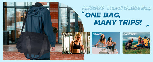 AOSBOS: Elevating Your Everyday Adventures with Stylish and Functional Bags
