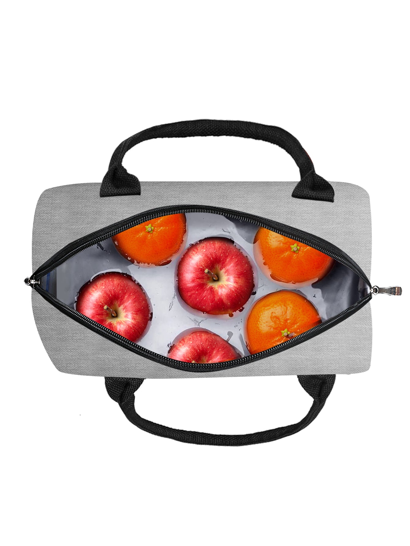 AOSBOS Insulated Lunch Bag - Compact and Stylish Travel Lunch Box with Adjustable Strap