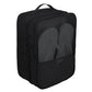Aosbos 2-Layer Travel Shoe Bags with Trolley Sleeve – Honeycomb Black