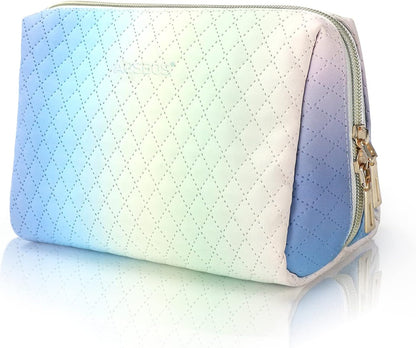 Aosbos Travel Makeup Bag - Zipper Cosmetic Pouch for Women & Girls, Essential Organizer - Aosbos Direct