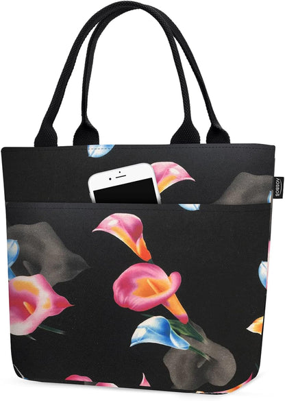 Aosbos Lunch Bag Women Insulated Lunch Bags for Adult Lunch Box for Women Meal Prep Lunch Box Cooler Lunch Tote Bag Picnic Bag Lunchbox loncheras para mujer bonitas modernas - Aosbos Direct