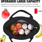 Aosbos Insulated Lunch Bag Cooler Tote - Reusable Food Organizer for Adults