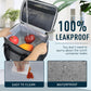 Aosbos Insulated Large Lunch Box 15L (24 Can) Leakproof Cooler Tote for Work, Picnic, Travel - Grey - Aosbos Direct
