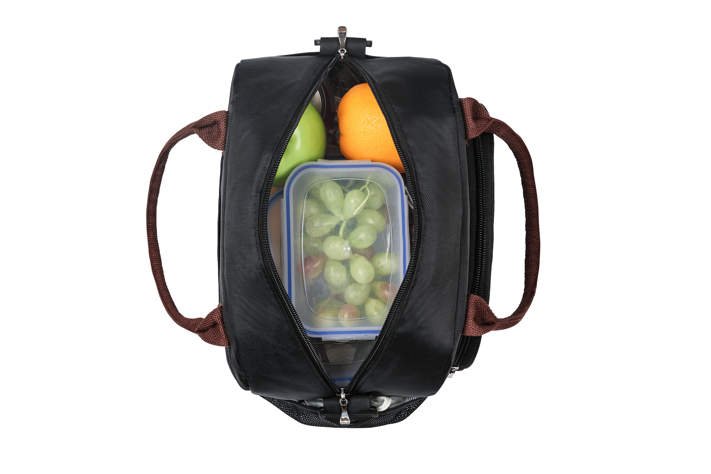 AOSBOS Insulated Lunch Bag - Compact and Stylish Travel Lunch Box with Adjustable Strap