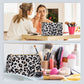Aosbos Premium Small Makeup Bag, Compact Travel Cosmetic Pouch for Women, Black - Aosbos Direct