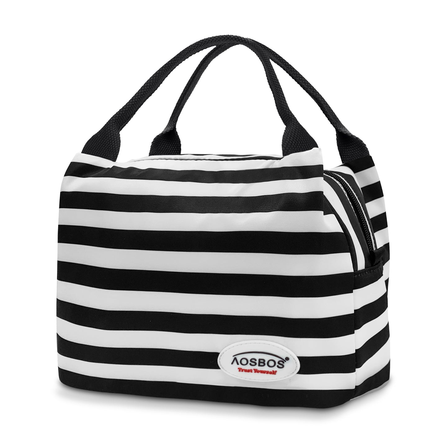 AOSBOS Insulated Lunch Bag for Women & Men - Tote Food Cooler Box